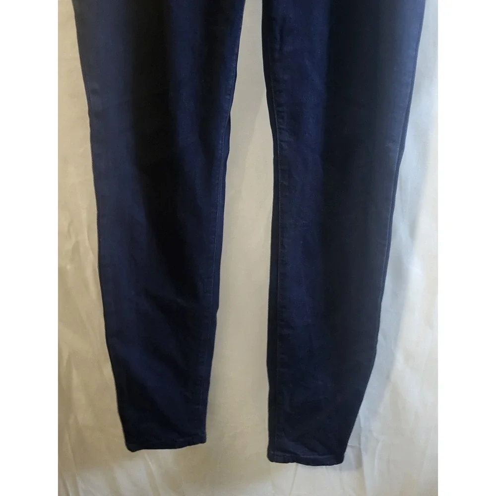 Liver Pool‎ Women's Jeans Elastic Waist Leggings, Navy Blue, Size 14/32